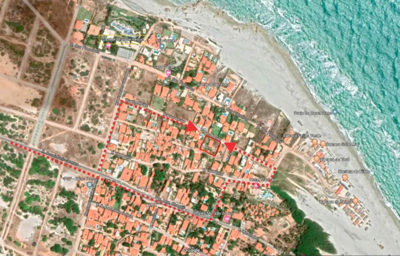 Casa No Barro Preto - Vila Da Praia, Iguape - Ceara Villa Aquiraz Eksteriør bilde